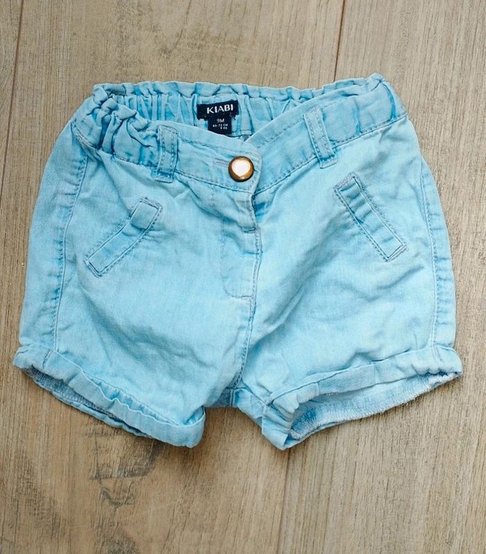 Short jean fluide Kiabi 9 mois