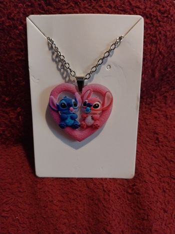 Collier acrylique 2D plat