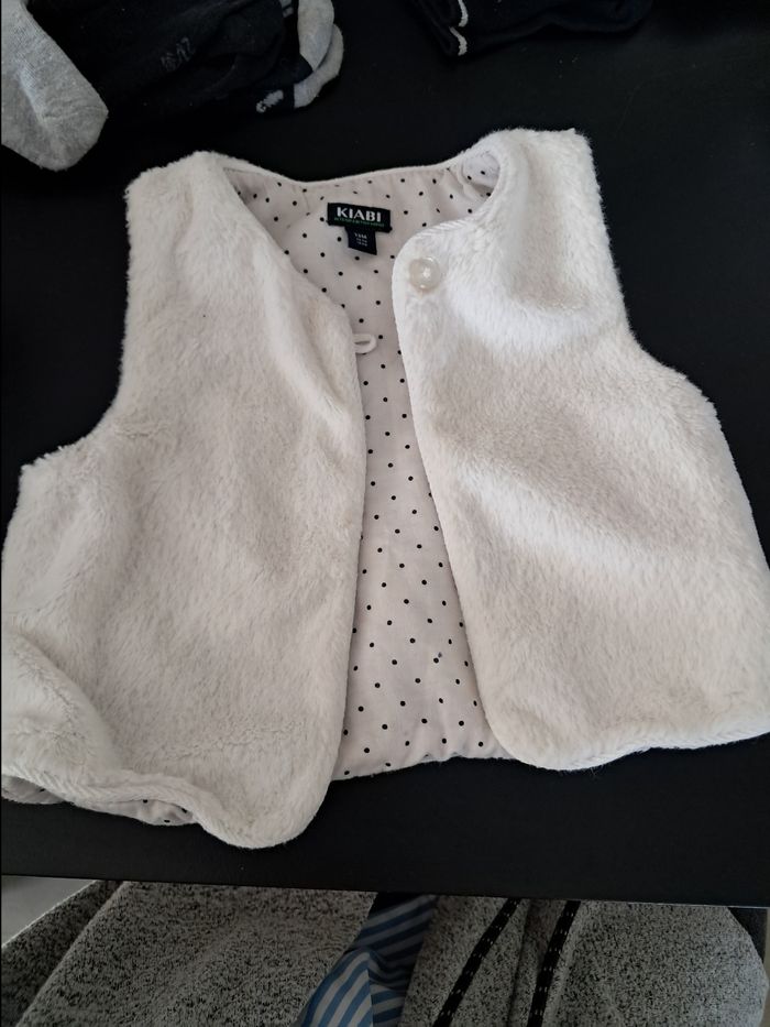 Gilet polaire fille
