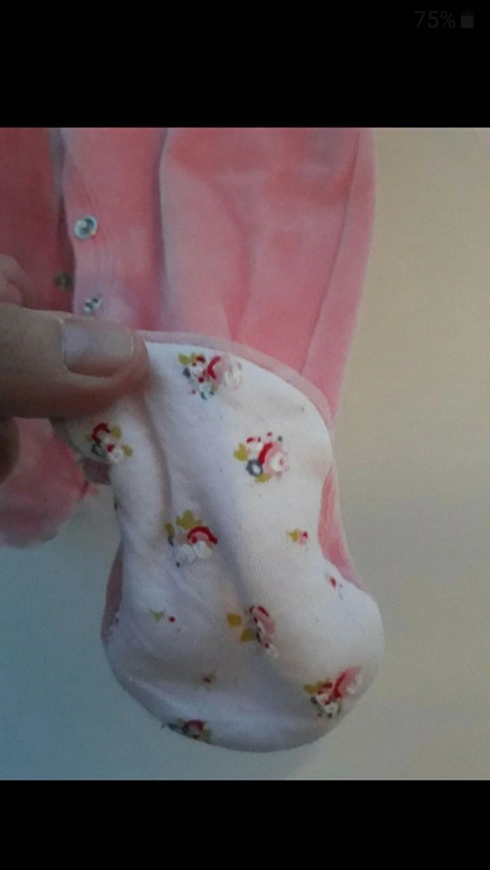 Pyjama petit bateau fille 6 mois - photo numéro 4