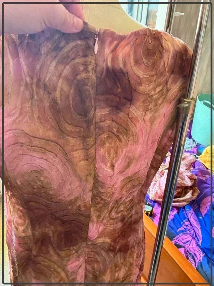 Magnifique ensemble robe et veste taille 46 marque prunelle - photo numéro 7