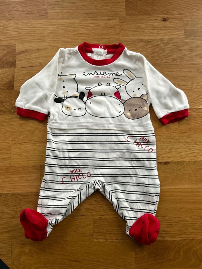 My first chicco - pyjama une pièce - 3 mois