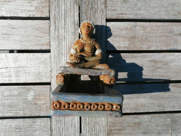 Figurine statuette femme africaine - photo numéro 2
