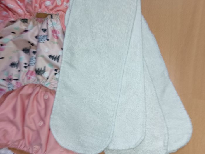 Couche lavable évolutive Happy Flute avec un insert microfibre - photo numéro 5