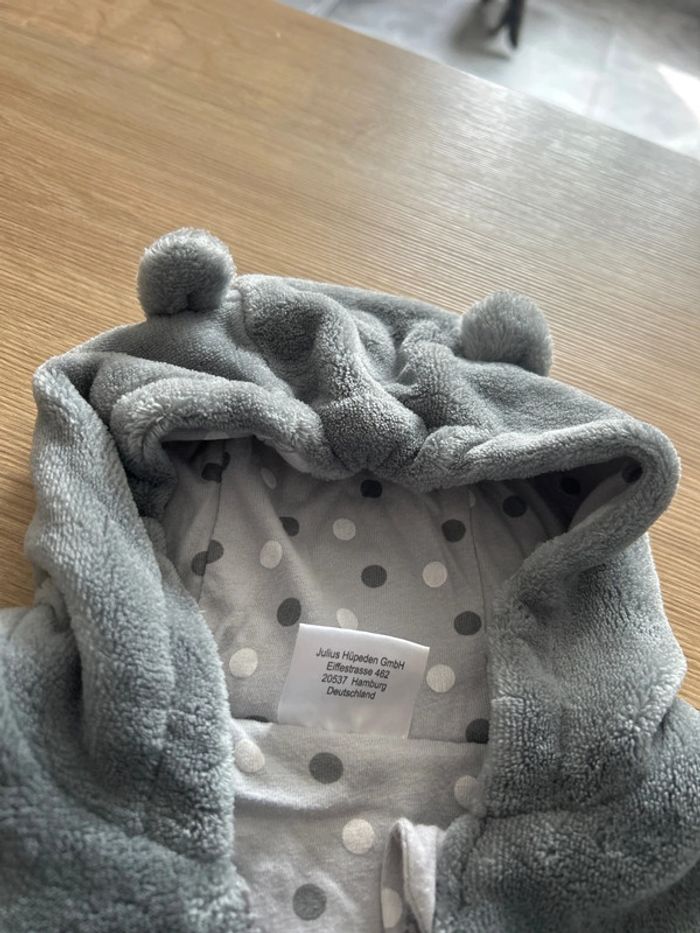 Jolie veste gilet moumoute grise mixte - photo numéro 5