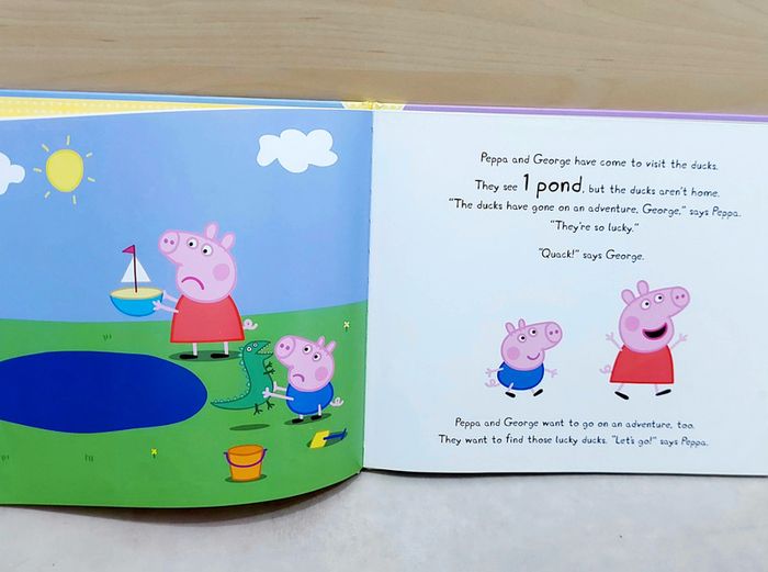 📚 livre en anglais : count to twenty with peppa and George - photo numéro 5
