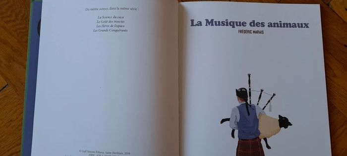 Neuf " La musique des animaux " Frédéric Marais - photo numéro 3