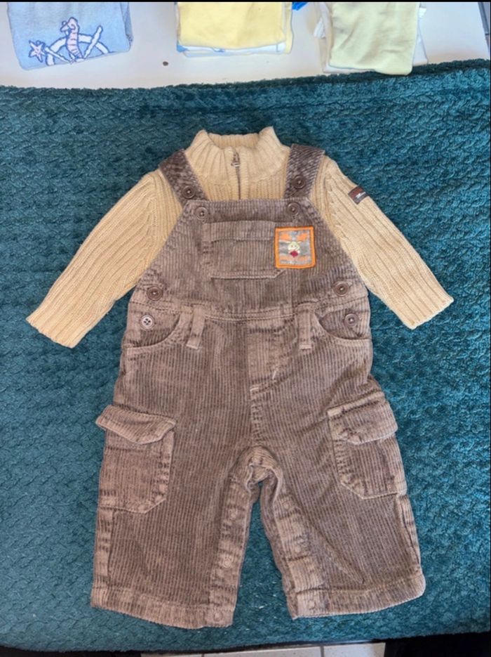 Ensemble le gilet salopette - photo numéro 3