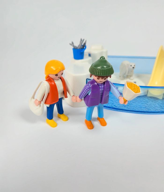 Playmobil Zoo Bassin du bébé ours blanc - photo numéro 2