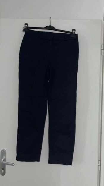 Pantalon marine camaïeu