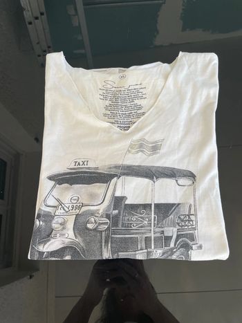 Joli T-shirt, blanc, taille XL