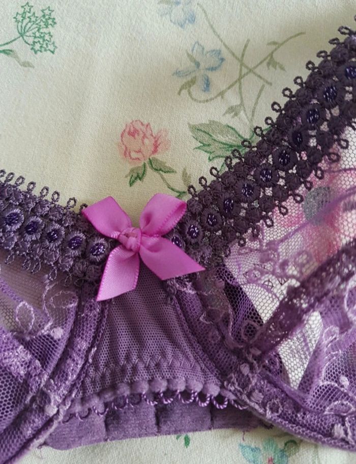 Soutien gorge avec armatures Lilas - photo numéro 3