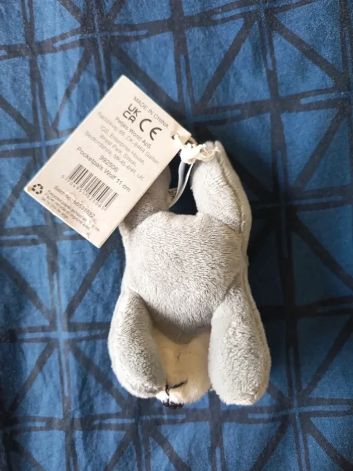 Petite peluche loup - photo numéro 3
