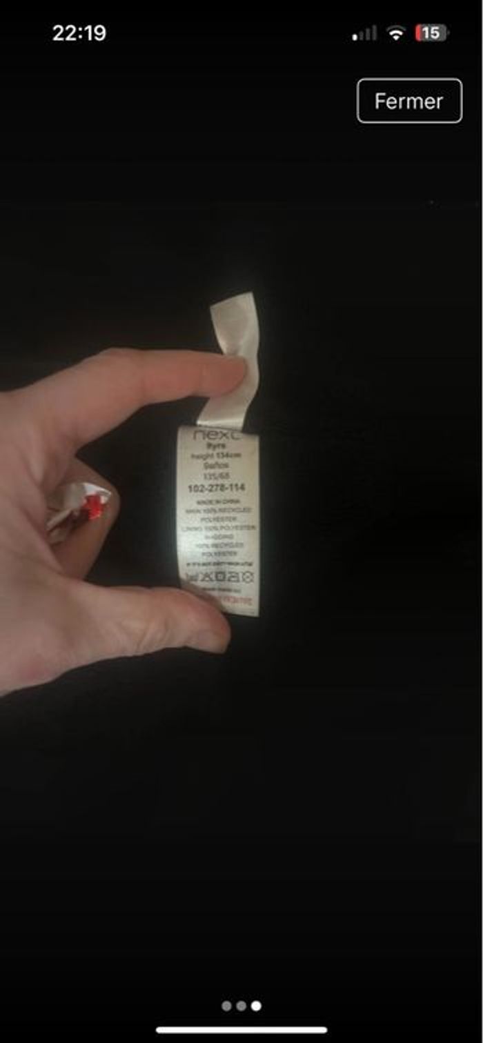 Manteau fille next - photo numéro 2