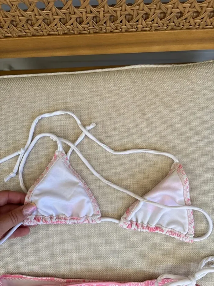 Maillot de bain 2 pièces rose - photo numéro 4