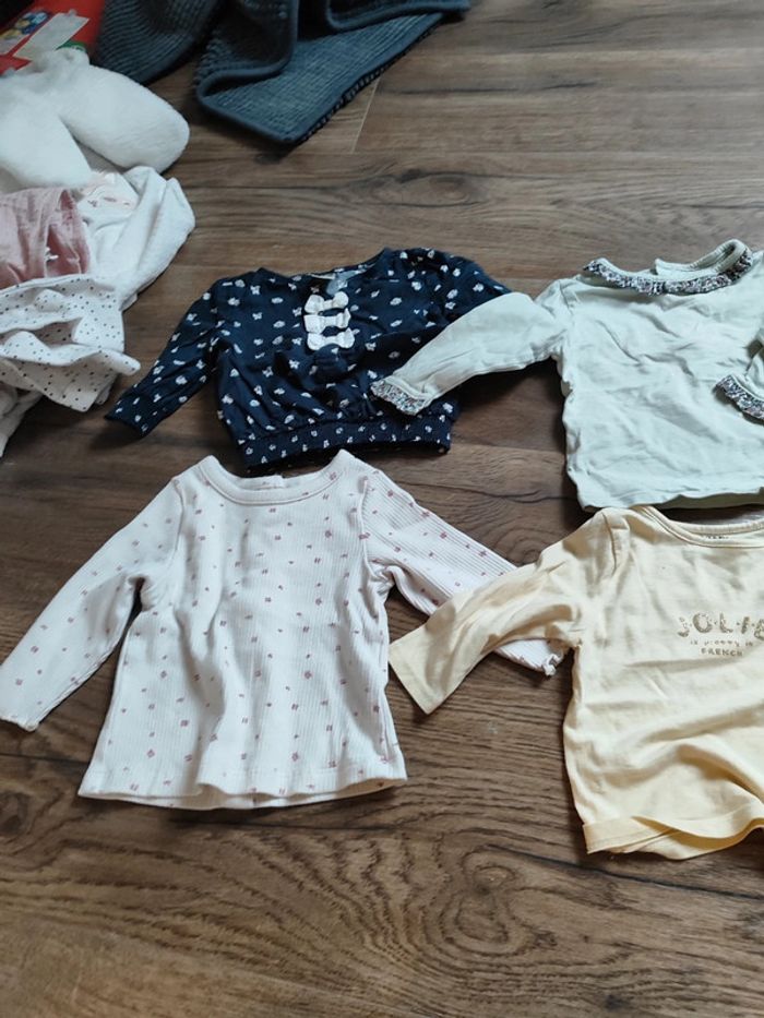Lot t shirt manches longues