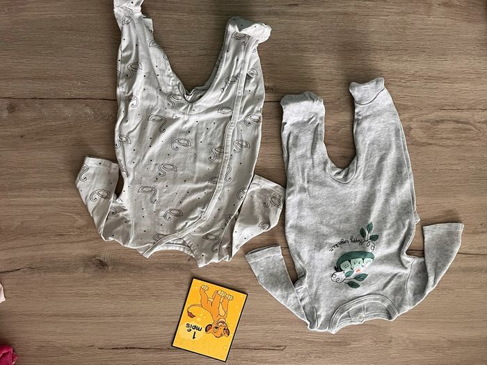 Pyjama manches longues 1 mois