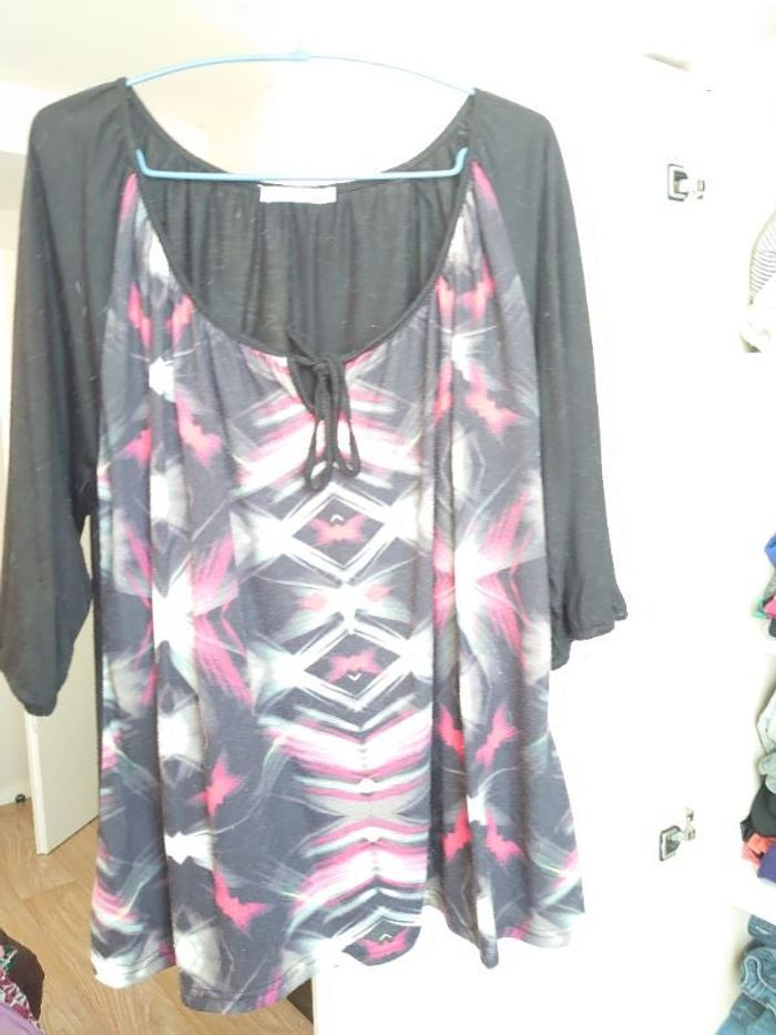 Blouse, Manches 3/4