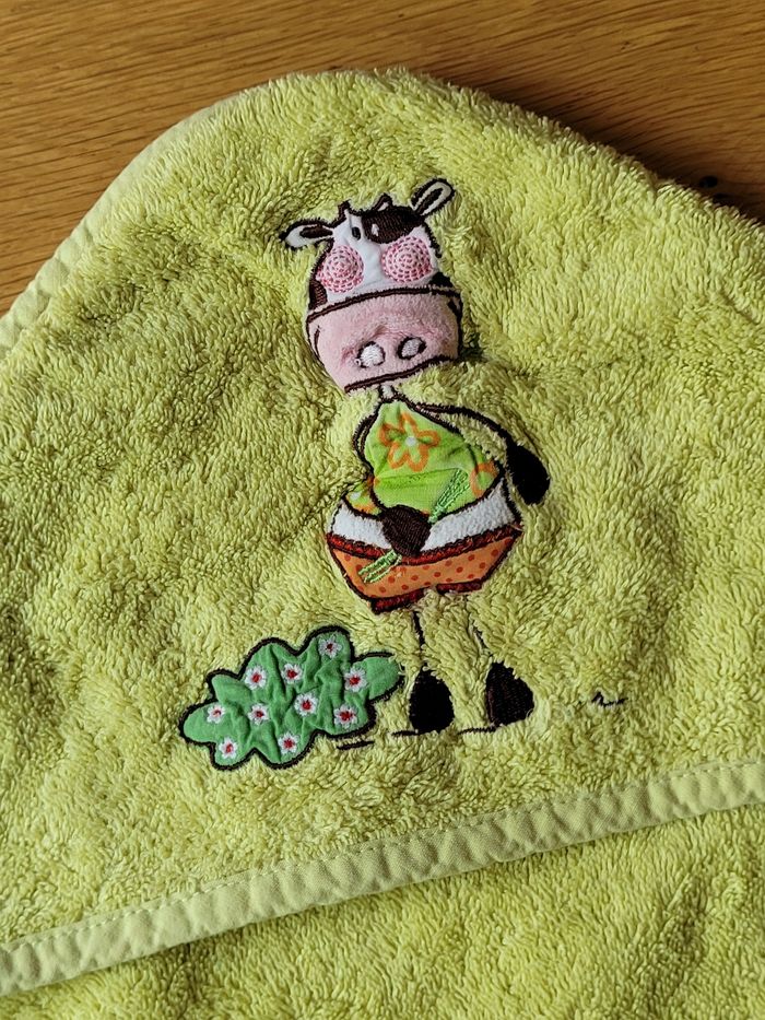 Cape de bain Carré Blanc - photo numéro 5