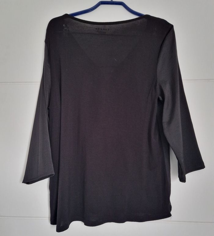 Blouse bi matière femme - photo numéro 3