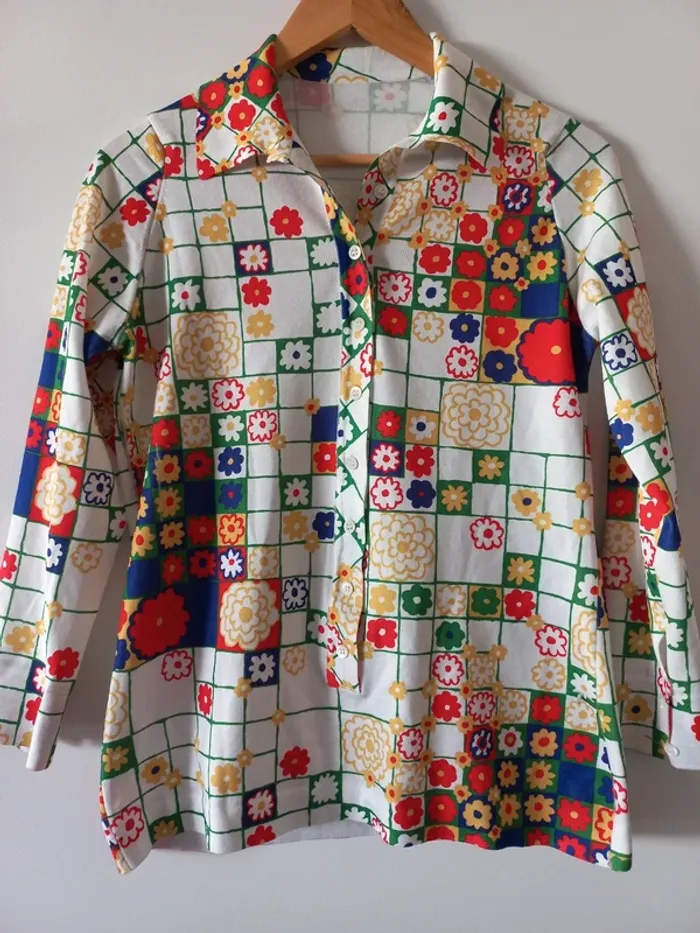 Pull chemise vintage