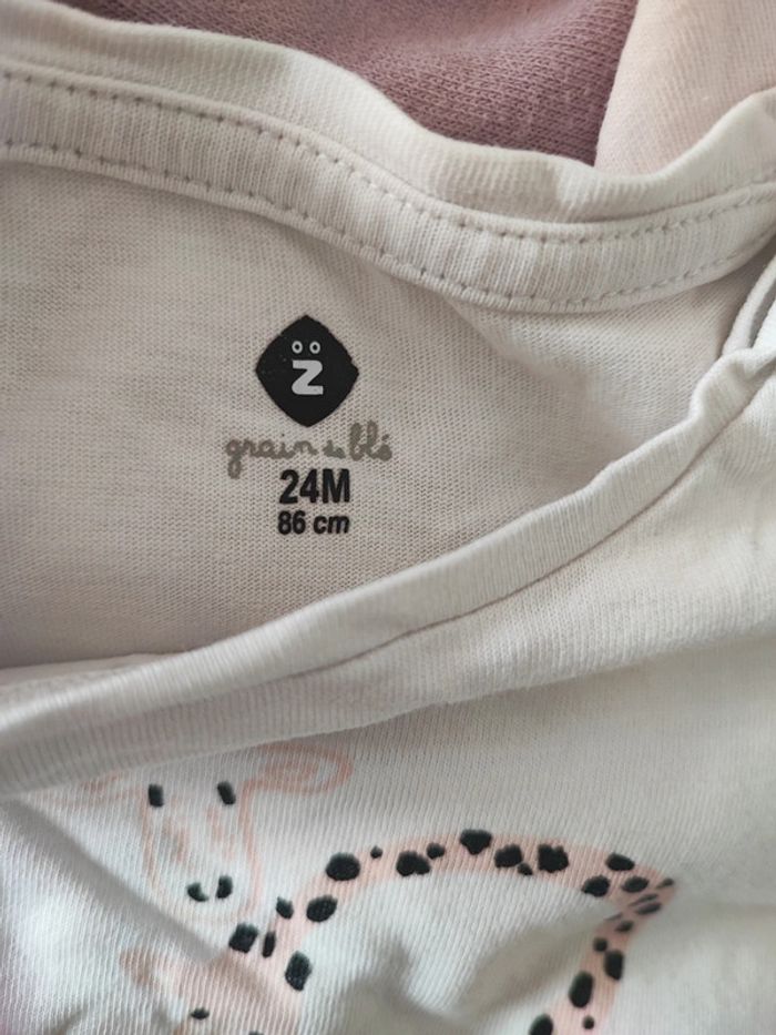 T-shirt manches longues taille 24 mois - photo numéro 6
