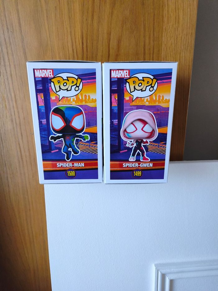 Funko pop spider-man 1500 & spider-gwen 1499 - photo numéro 3