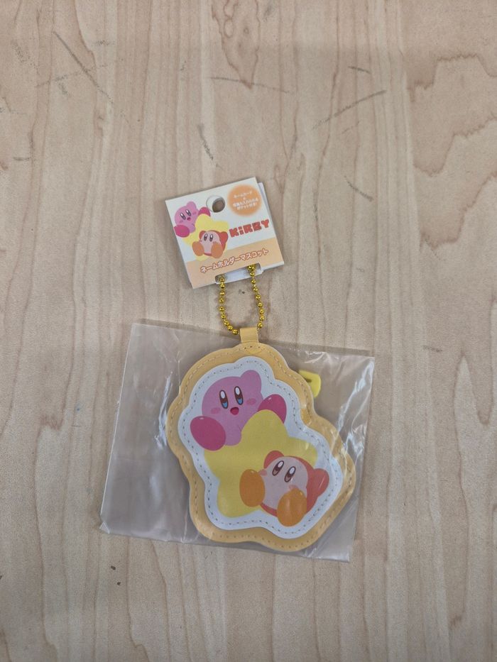 Porte-clés Kirby name tag