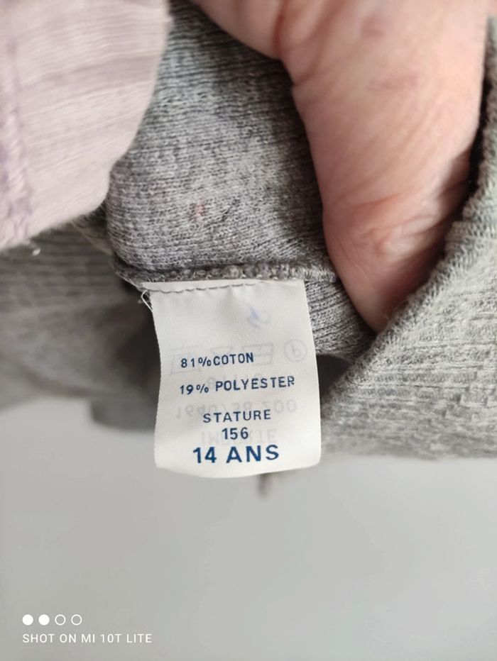 Pyjama gris country for kids girl - photo numéro 3