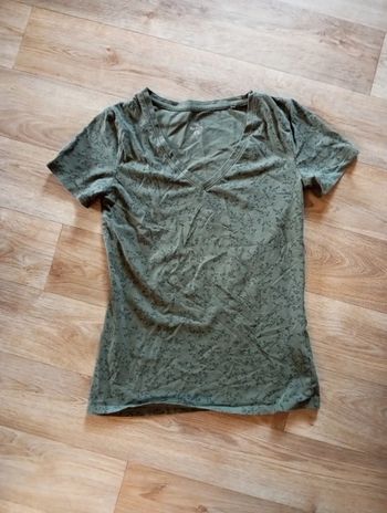 T-shirt Col v .c&a S