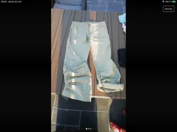 Pantalon style cargo