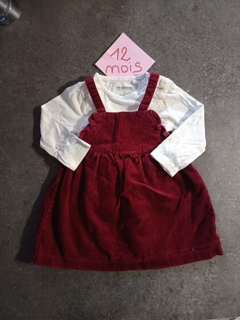 Ensemble "haut comme 3 pommes" 12 mois