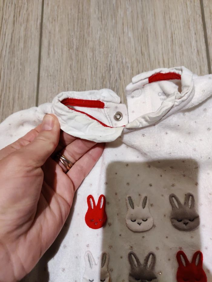 Pyjama argenté 12 mois - photo numéro 4