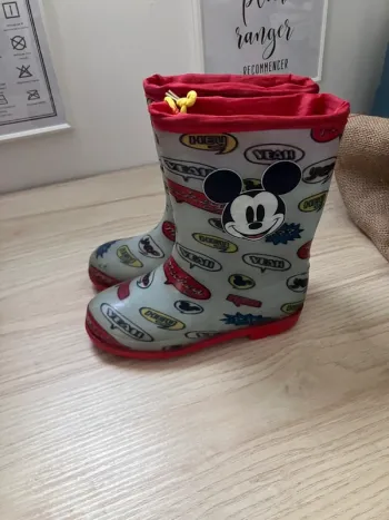 Botte de pluie Mickey