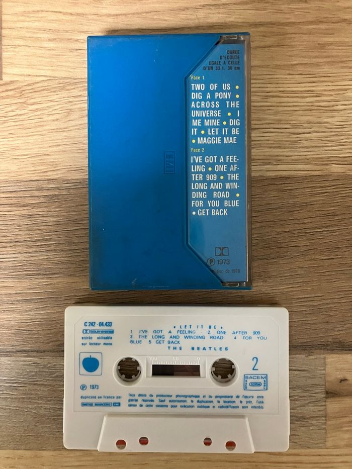 Cassette audio-The beatles-Let it be - photo numéro 2