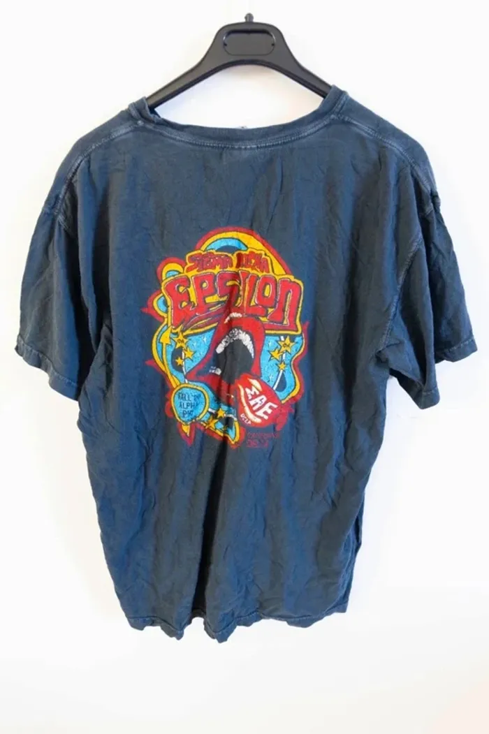 C49 t-shirt noir comfort colors L - photo numéro 2