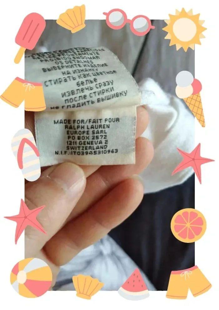 Tee shirt Ralph Lauren - photo numéro 4