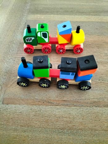 Trains en bois