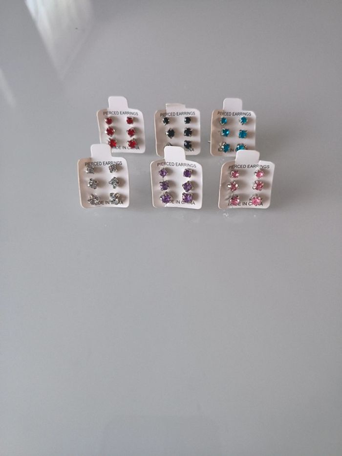 Ensemble 36 boucles d'oreilles - photo numéro 9