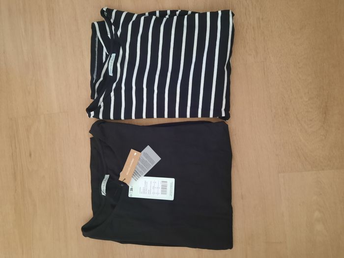 Pack de 2 t shirts manche longue grossesse Anna Field Mama taille M - photo numéro 2