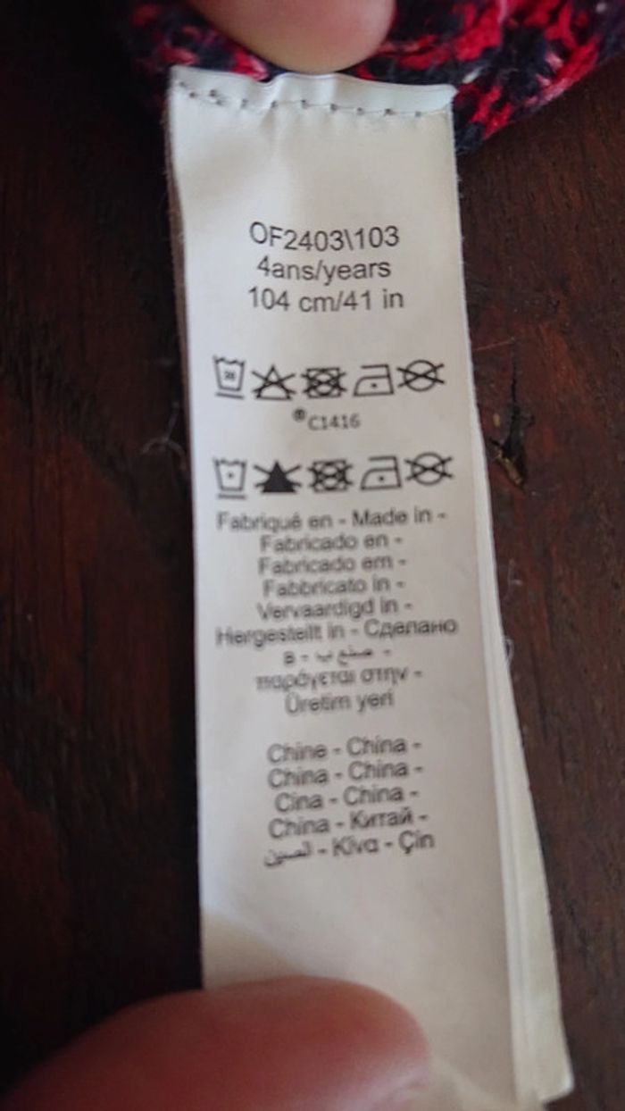 Robe pull Orchestra 4ans - photo numéro 3