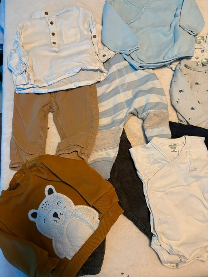Lot vêtements garçon 6 mois - Kiabi & Zeeman - photo numéro 2