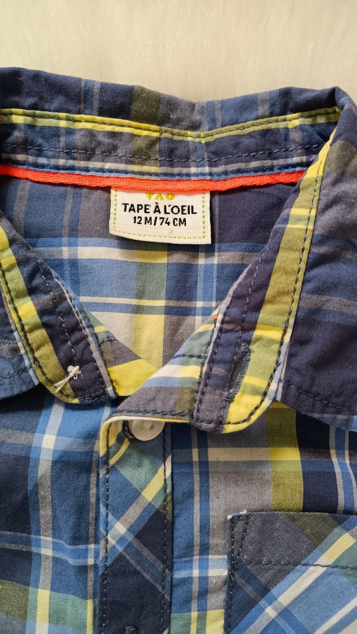 Chemise manches longues garçon - photo numéro 3