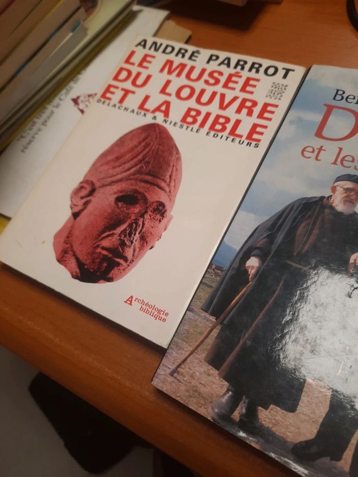 Lot 2 livres religion archéologie biblique - photo numéro 3