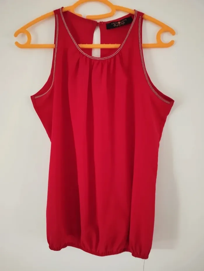 Débardeur rouge