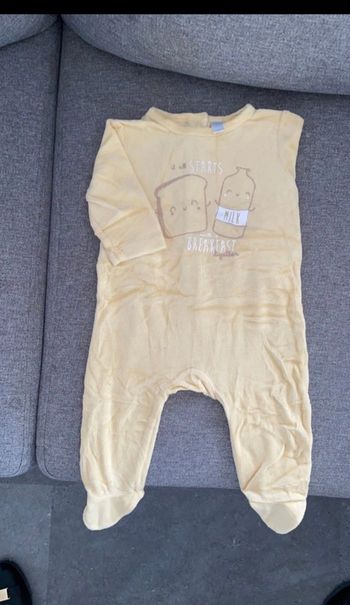 Pyjama velours 6 mois