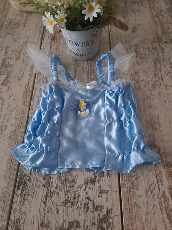 Petit haut dentelle et froufrou Cendrillon disney princesse
