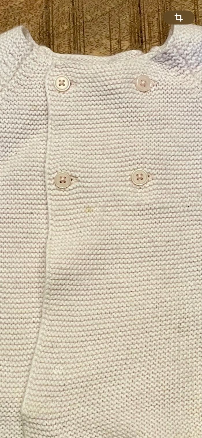 Lot de 4 gilets et pulls fille – 12 mois (74 cm) Marques : Bouchou et Tape à l’œil 👕 - photo numéro 4