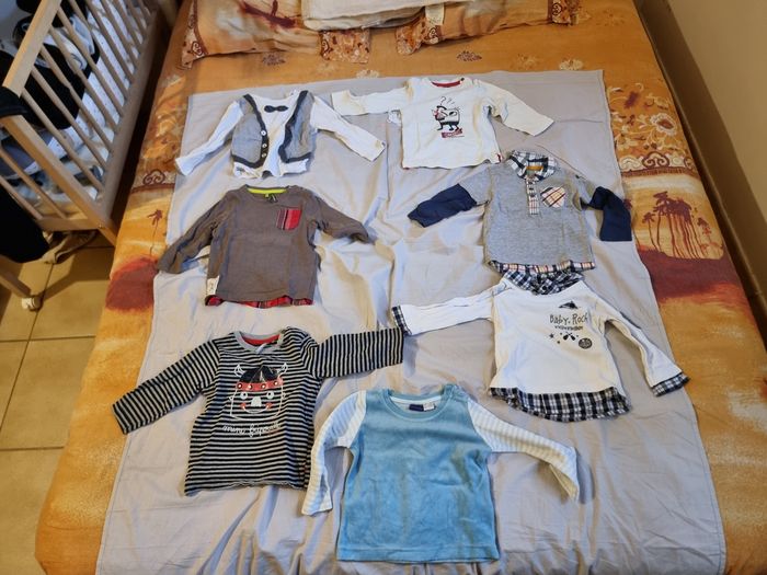 Lot manche longue 12 mois - photo numéro 3