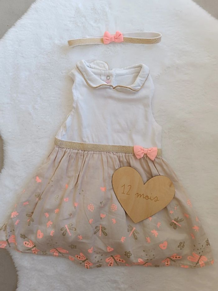 Magnifique robe bébé fille